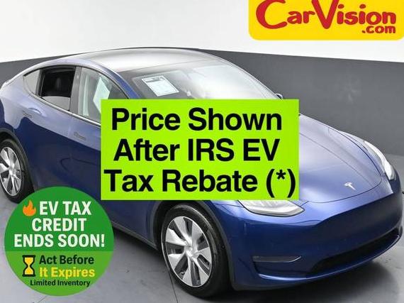 TESLA MODEL Y 2021 5YJYGDEE3MF082646 image